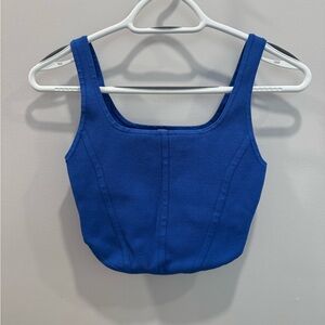 Aritzia Babaton Sculpt Knit Bustier Tank